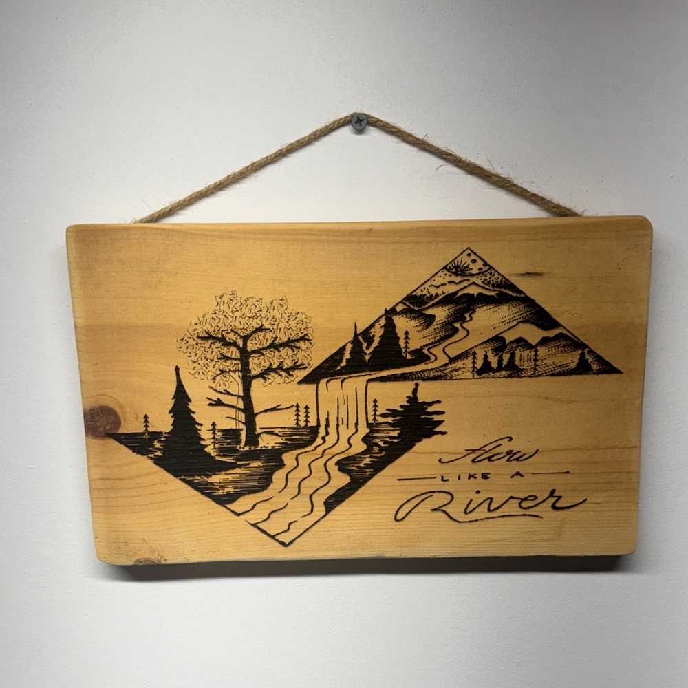 Flow like a river with money tree$$